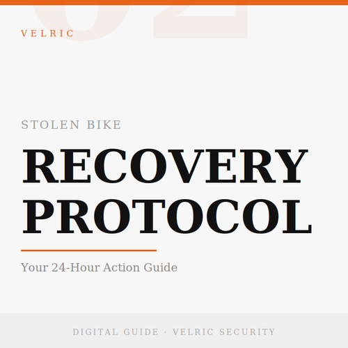 The Stolen Bike Recovery Protocol